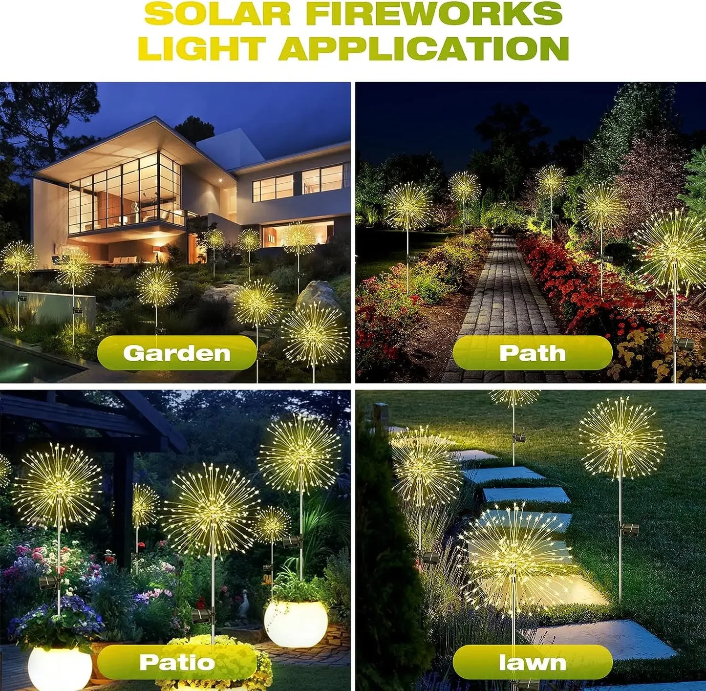 Solar Firework Lights