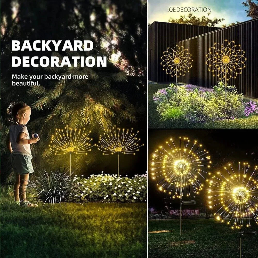 Solar Firework Lights