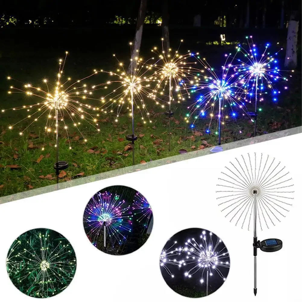 Solar Firework Lights