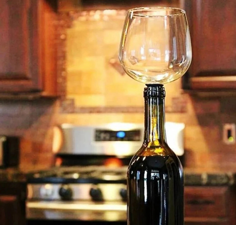 Creative Bottle Wine Glass